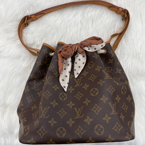 Louis Vuitton medium brown handbag petit noe - Picture 1 of 10